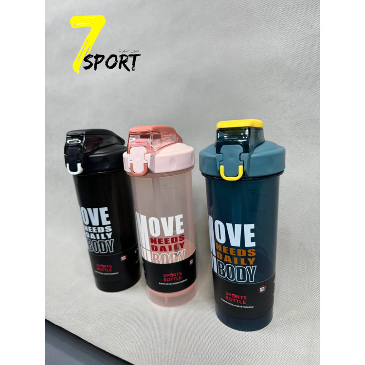 شیکر و بطری آب