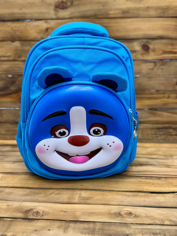 کوله پشتی وارداتی سه بعدی عروسکی خرس مهربون