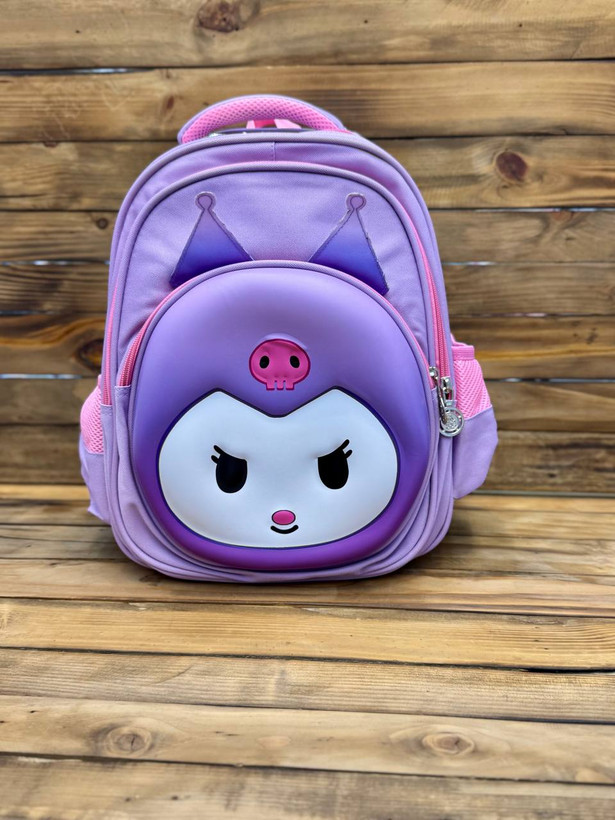 کوله پشتی وارداتی سه بعدی عروسکی طرح کرومی