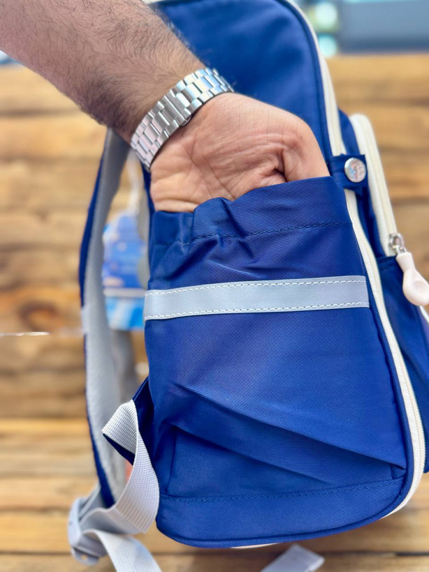 کوله پشتی وارداتی باکسی با طرح سه بعدی بازی CONTRA