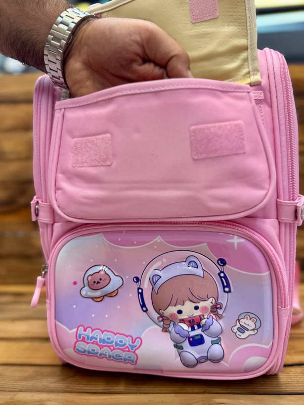 کوله پشتی وارداتی باکسی با طرح سه بعدی فضانورد