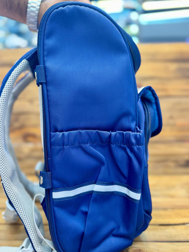 کوله پشتی وارداتی باکسی با طرح Space Travel / رنگ سورمه ایی