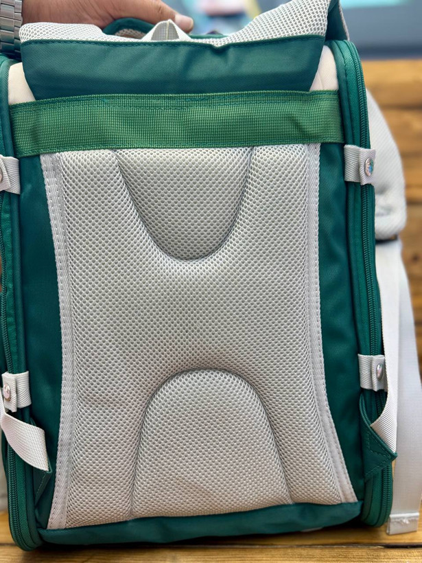 کوله پشتی وارداتی باکسی با طرح Space Travel / رنگ سبز