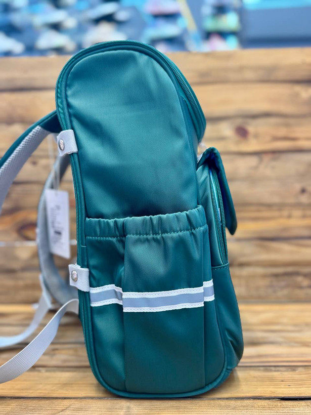 کوله پشتی وارداتی باکسی با طرح Space Travel / رنگ سبز