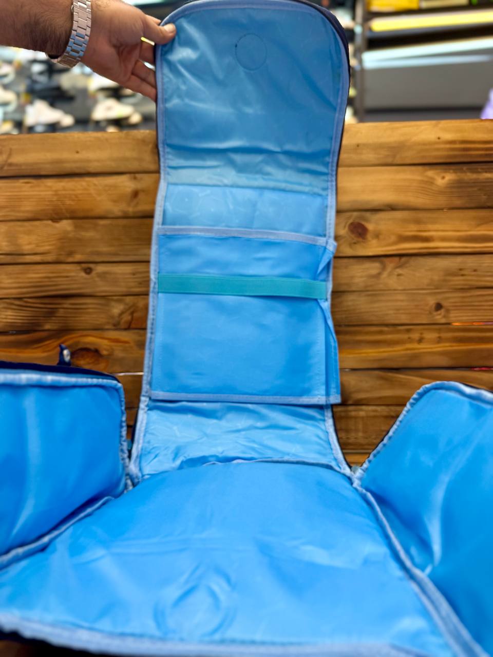 کوله پشتی وارداتی باکسی با طرح Space Travel / رنگ سبز کوله پشتی وارداتی باکسی با طرح Space Travel / رنگ سبز