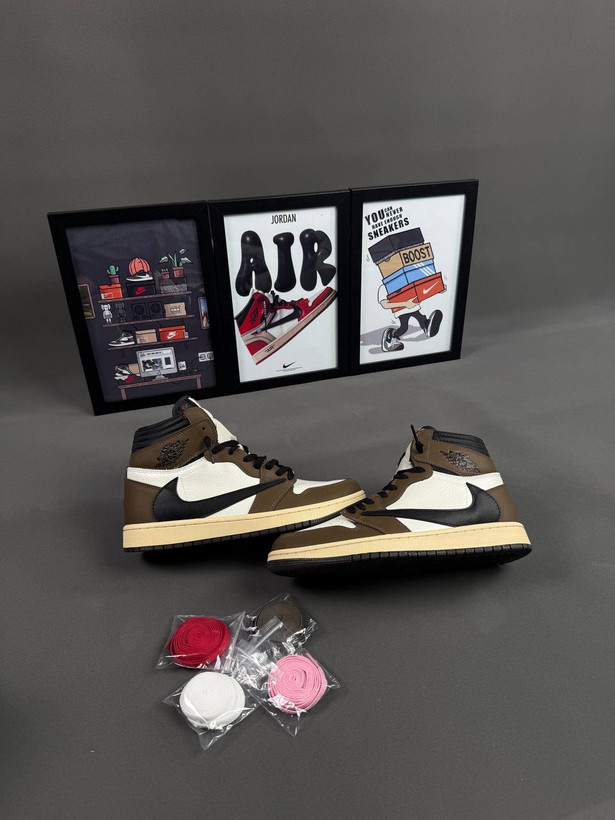 کفش ساقدار جردن ایکس تراویس اسکات