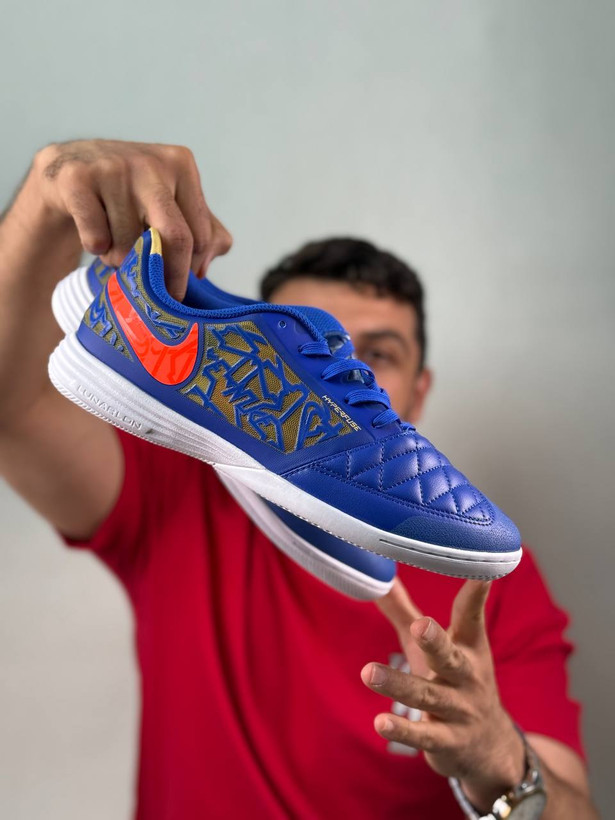 کفش کفش سالنی و چمن مصنوعی لونارگتو |مدل Nike Lunar Gato II | ساخت ویتنام | سایزبندی 40 تا 45