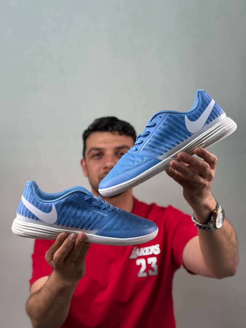 کفش سالنی و چمن مصنوعی لونارگتو |مدل Nike Lunar Gato II  | ساخت ویتنام | سایزبندی 40 تا 45