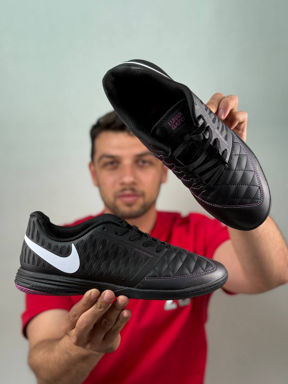 کفش سالنی و چمن مصنوعی لونارگتو |مدل Nike Lunar Gato II  | ساخت ویتنام | سایزبندی 40 تا 45