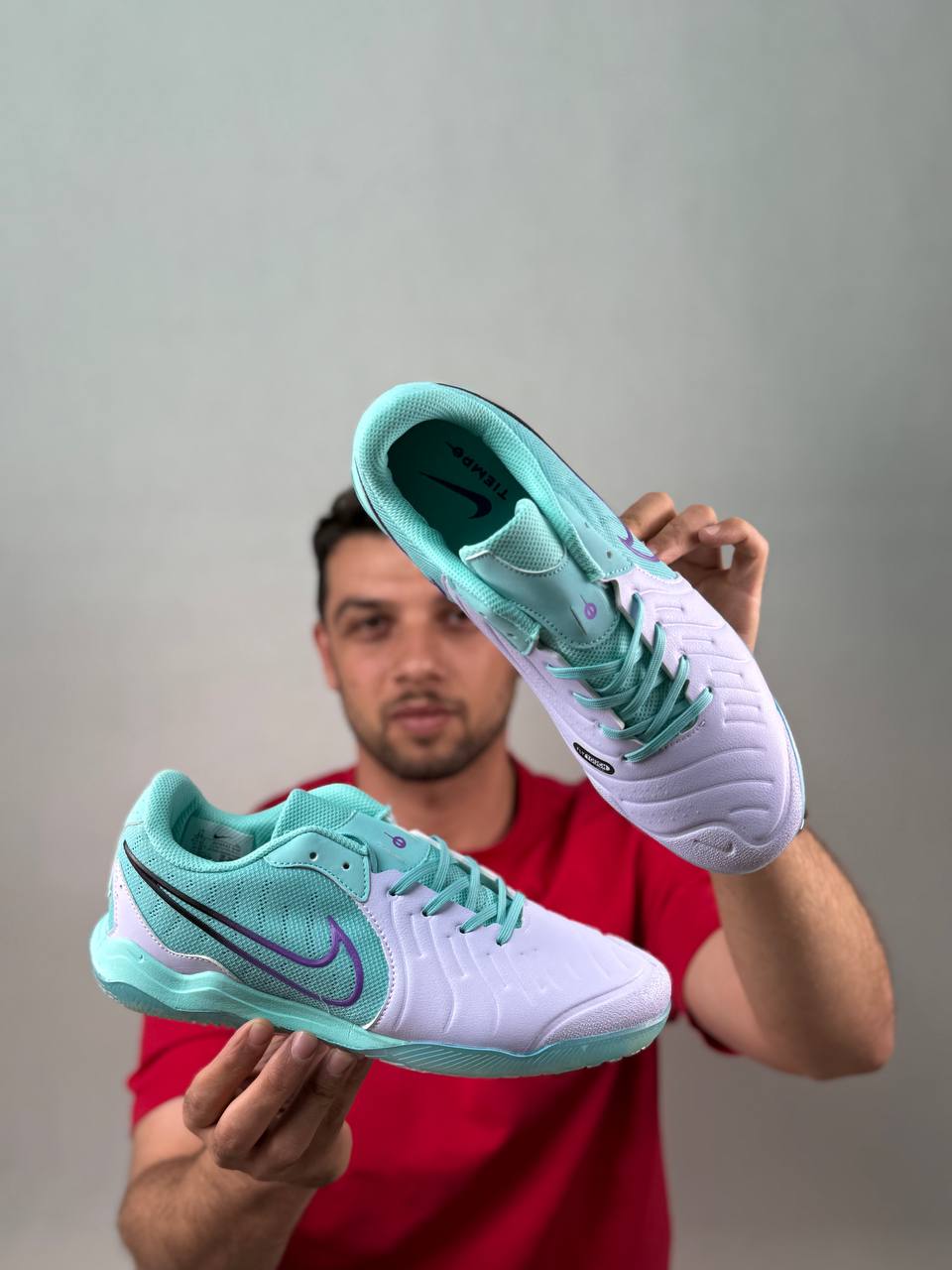 کفش سالنی و چمن مصنوعی نایک تیمپو |مدل Nike Tiempo Legend 10  | ساخت ویتنام | سایزبندی 40 تا 45