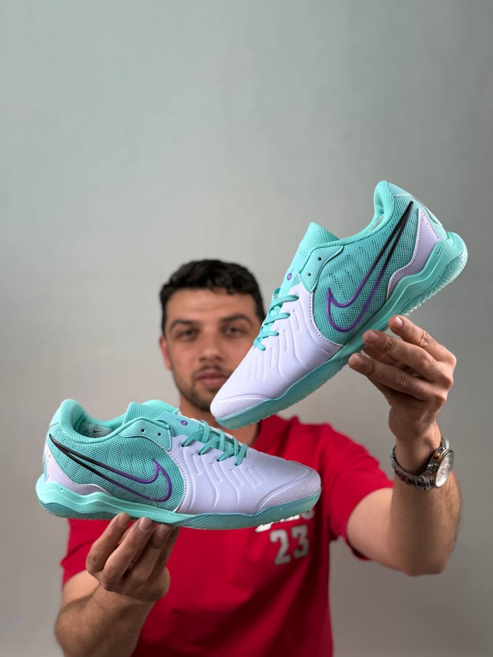 کفش سالنی و چمن مصنوعی نایک تیمپو |مدل Nike Tiempo Legend 10  | ساخت ویتنام | سایزبندی 40 تا 45