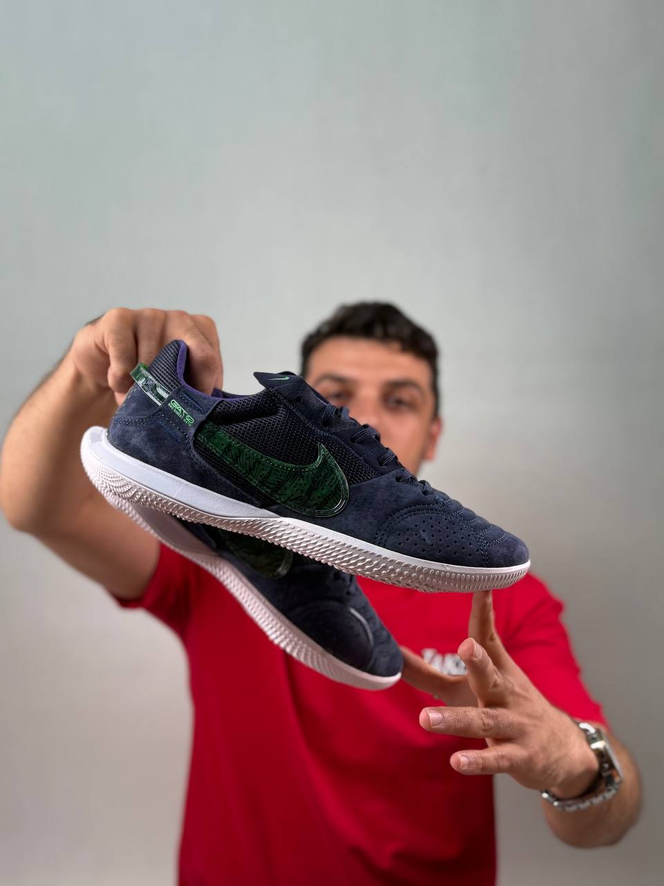 کفش سالنی و چمن مصنوعی نایکی استریت گتو |مدل Nike React Gato IC  | ساخت ویتنام | سایزبندی 40 تا 45