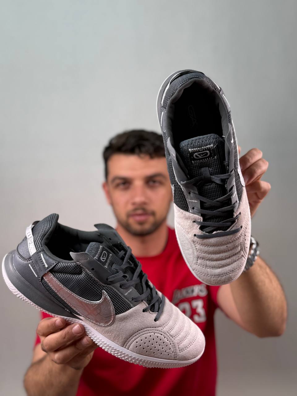 کفش سالنی و چمن مصنوعی نایکی استریت گتو |مدل Nike React Gato IC  | ساخت ویتنام | سایزبندی 40 تا 45