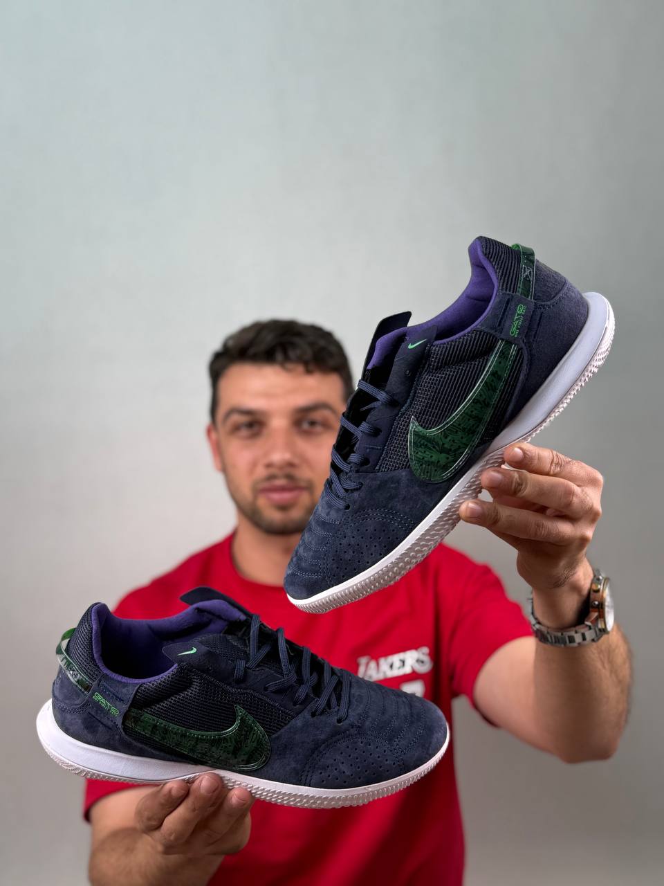 کفش سالنی و چمن مصنوعی نایکی استریت گتو |مدل Nike React Gato IC  | ساخت ویتنام | سایزبندی 40 تا 45