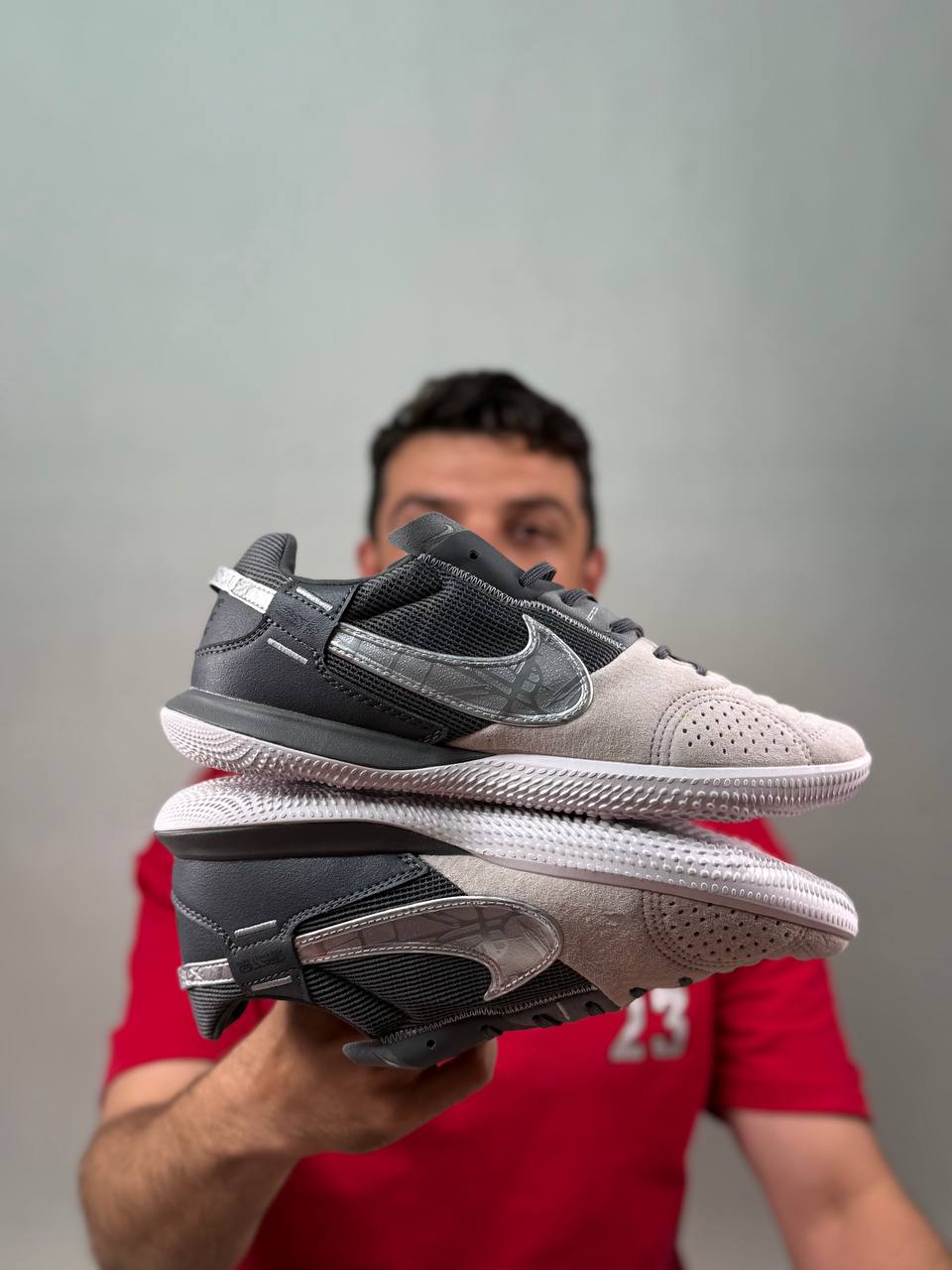 کفش سالنی و چمن مصنوعی نایکی استریت گتو |مدل Nike React Gato IC  | ساخت ویتنام | سایزبندی 40 تا 45