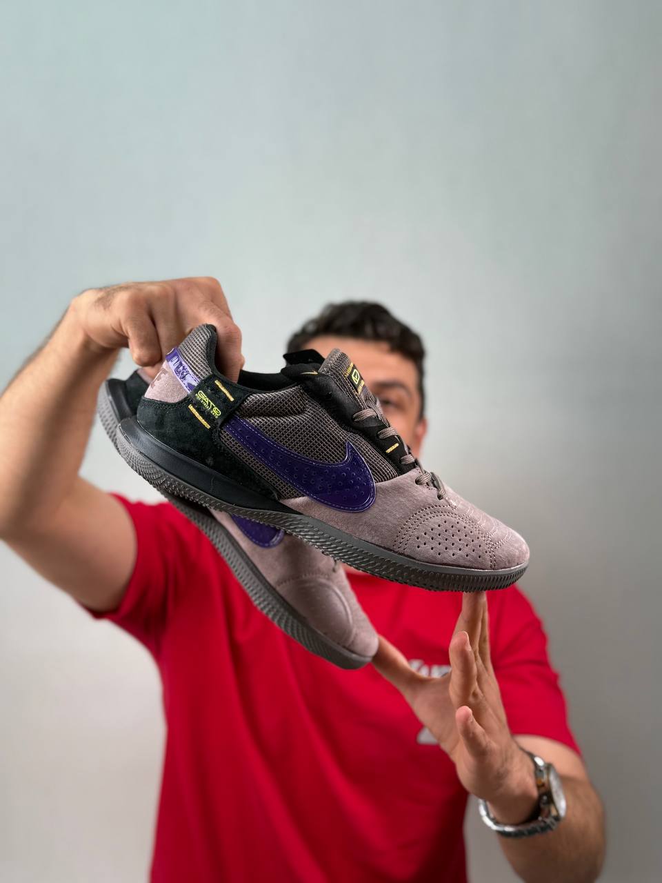 کفش سالنی و چمن مصنوعی نایکی استریت گتو |مدل  Nike React Gato  | ساخت ویتنام | سایزبندی 40 تا 45