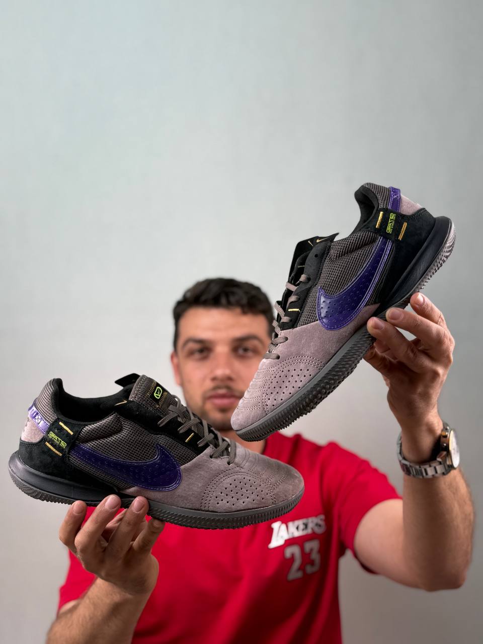 کفش سالنی و چمن مصنوعی نایکی استریت گتو |مدل  Nike React Gato  | ساخت ویتنام | سایزبندی 40 تا 45