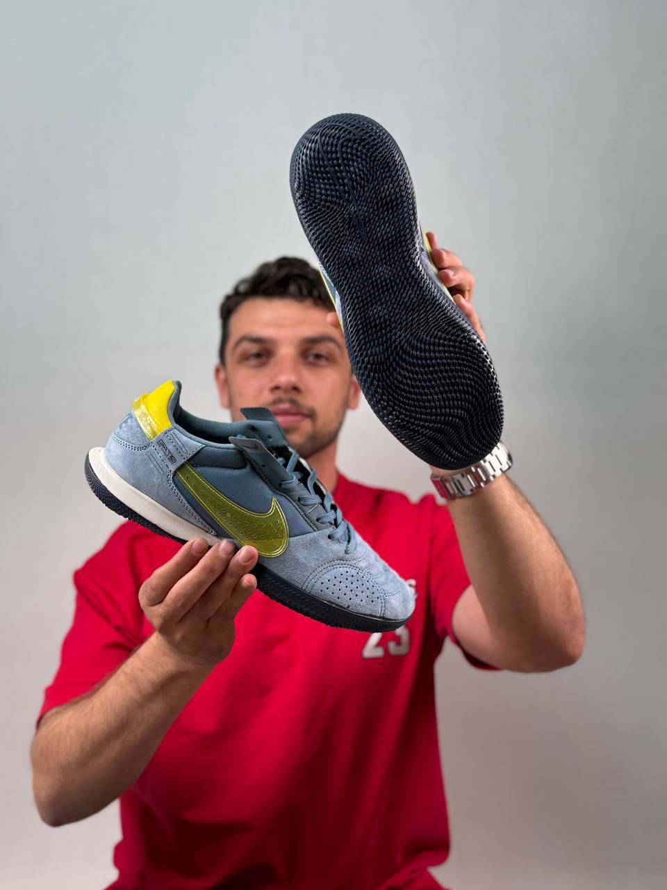 کفش سالنی و چمن مصنوعی نایکی استریت گتو |مدل  Nike React Gato  | ساخت ویتنام | سایزبندی 40 تا 45