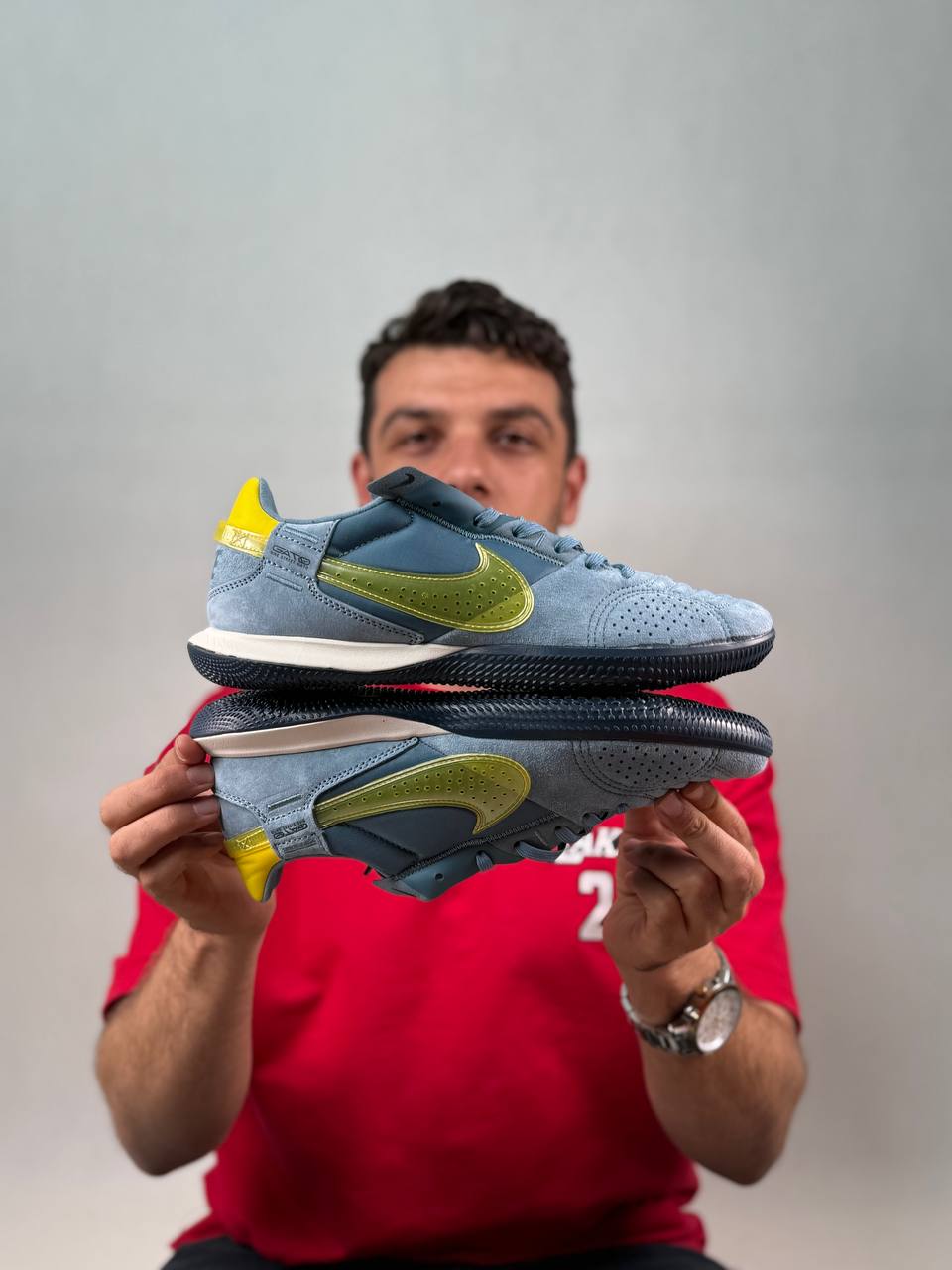 کفش سالنی و چمن مصنوعی نایکی استریت گتو |مدل  Nike React Gato  | ساخت ویتنام | سایزبندی 40 تا 45