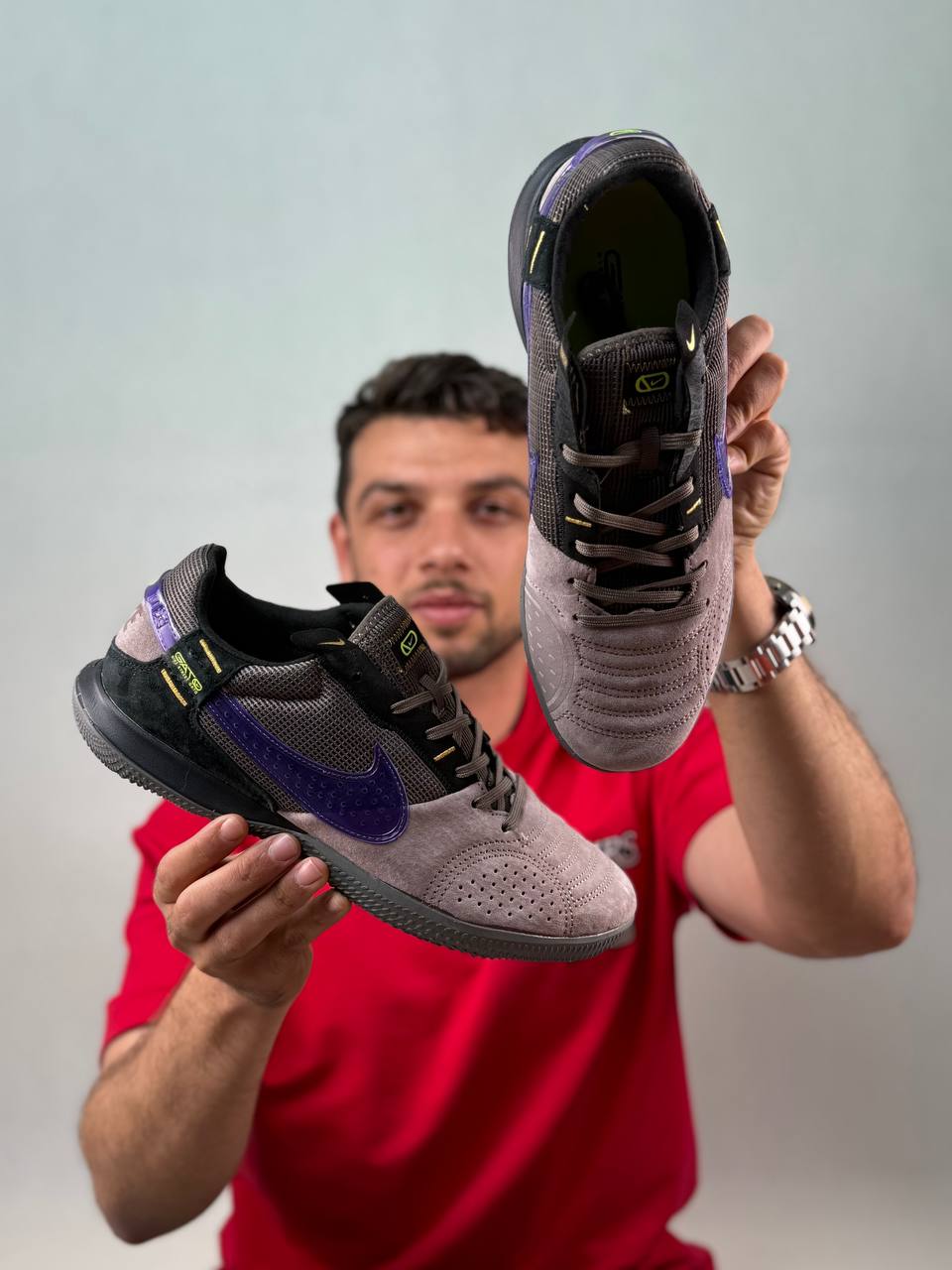 کفش سالنی و چمن مصنوعی نایکی استریت گتو |مدل  Nike React Gato  | ساخت ویتنام | سایزبندی 40 تا 45