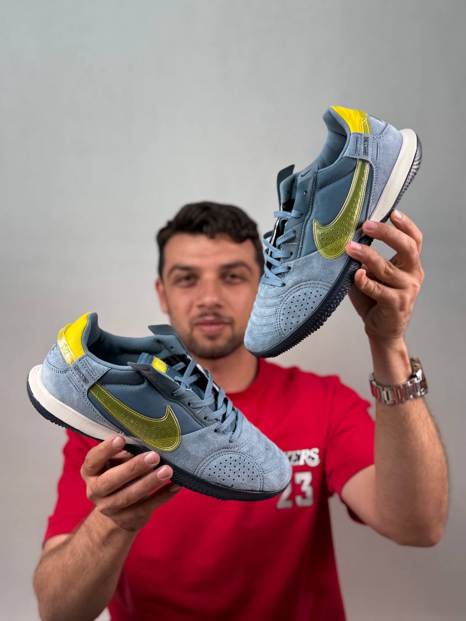کفش سالنی و چمن مصنوعی نایکی استریت گتو |مدل  Nike React Gato  | ساخت ویتنام | سایزبندی 40 تا 45
