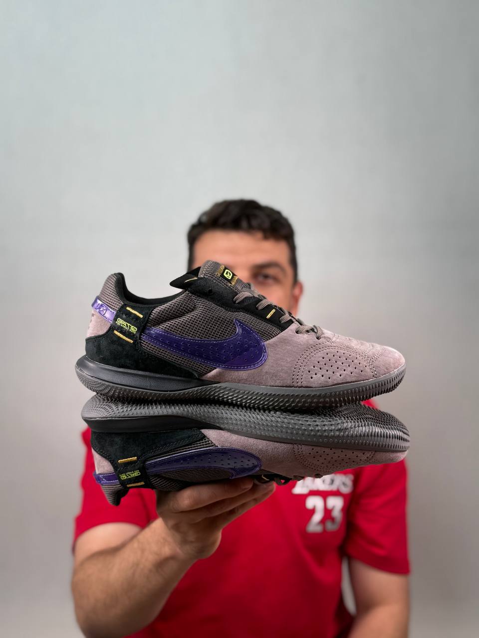 کفش سالنی و چمن مصنوعی نایکی استریت گتو |مدل  Nike React Gato  | ساخت ویتنام | سایزبندی 40 تا 45