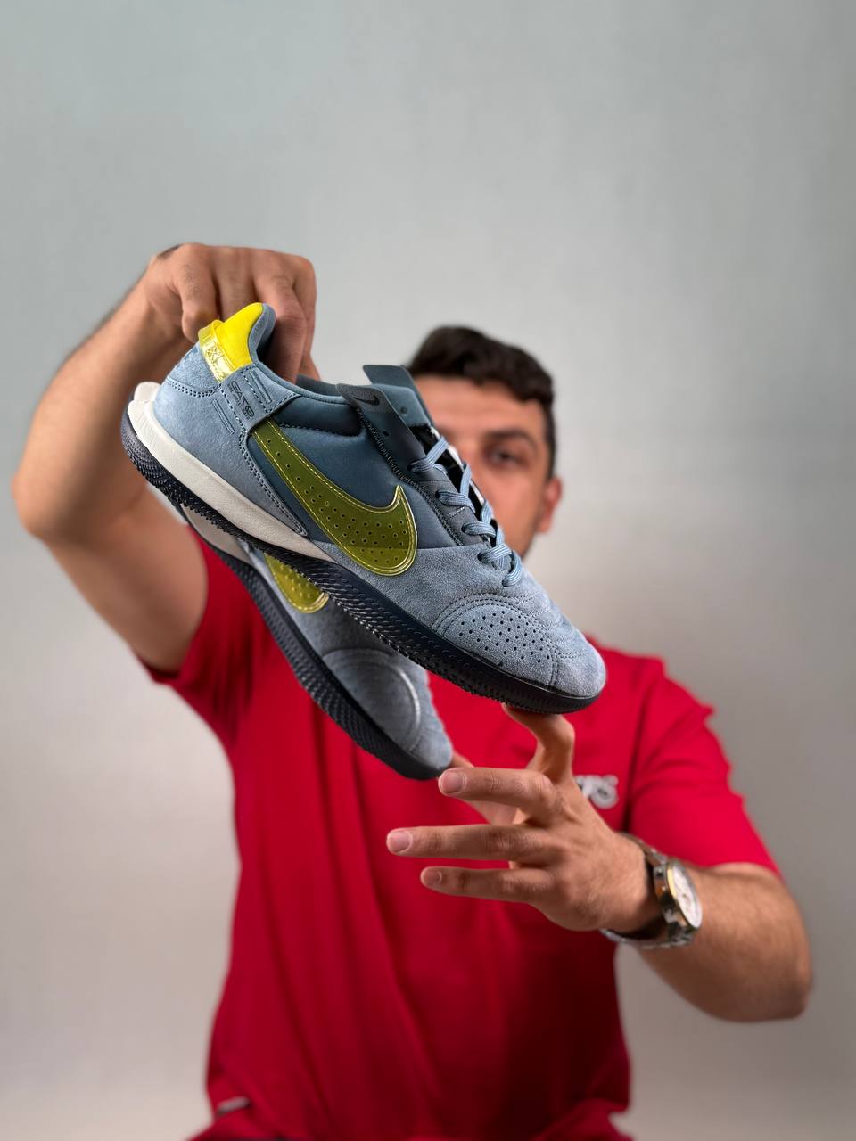 کفش سالنی و چمن مصنوعی نایکی استریت گتو |مدل  Nike React Gato  | ساخت ویتنام | سایزبندی 40 تا 45