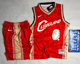 ست رکابی و شورت بسکتبال کلیولند کاوالیرز طرح Cleveland BAPE | سایزبندی XL تا 5XL |